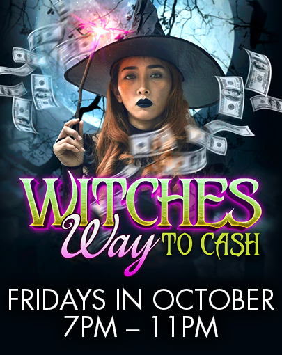 Witches Way to Cash promotion,  Flowing Water Navajo Casino